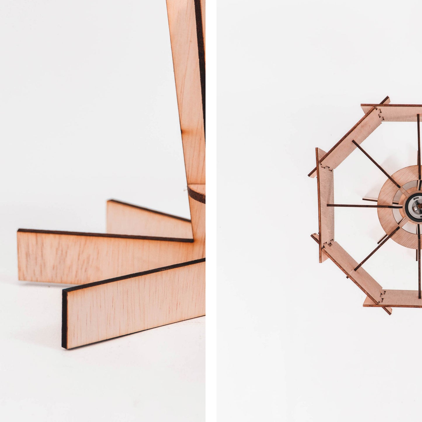 MORRIS tafellamp van WOMP de houten lamp