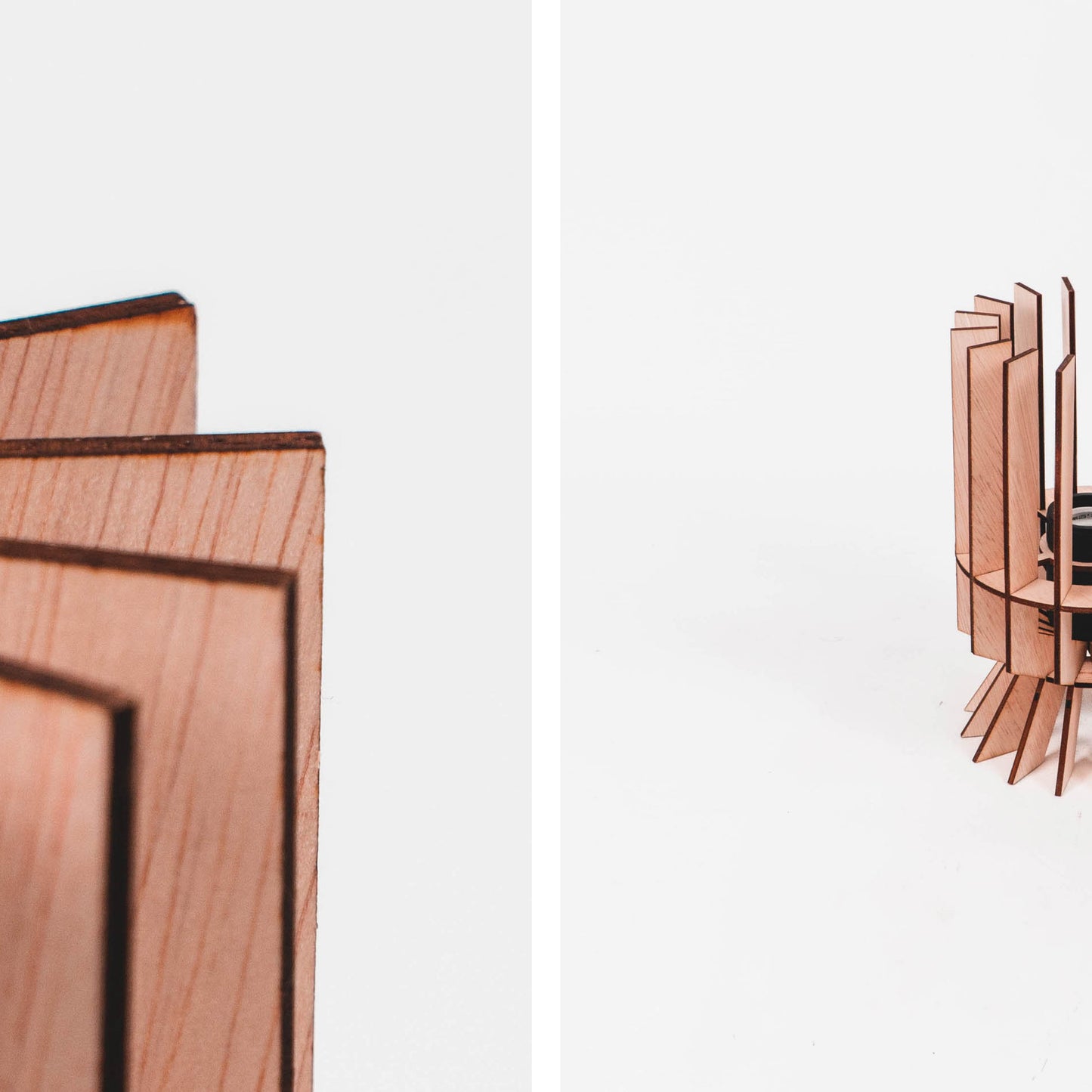 TARA tafellamp van WOMP de houten lamp