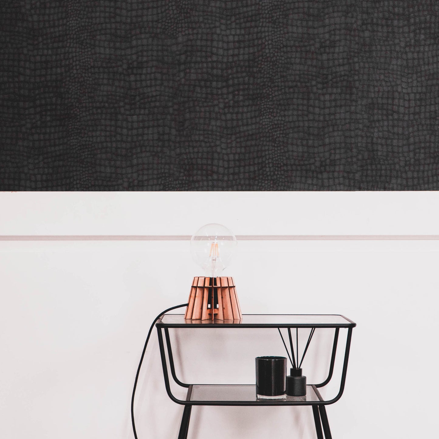 LIZ tafellamp van WOMP de houten lamp
